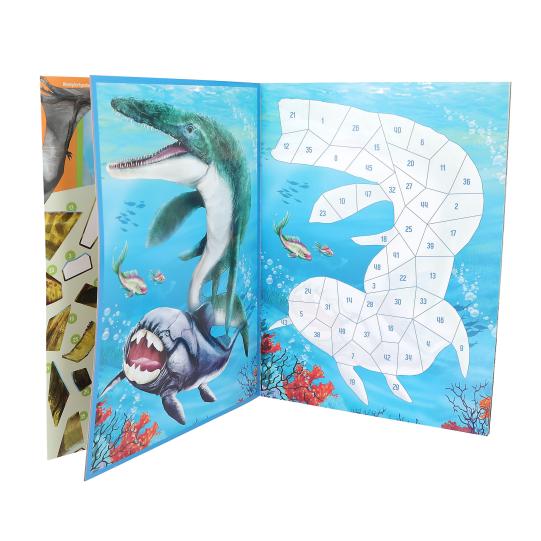 DINO WORLD - NUMBER STICKERS