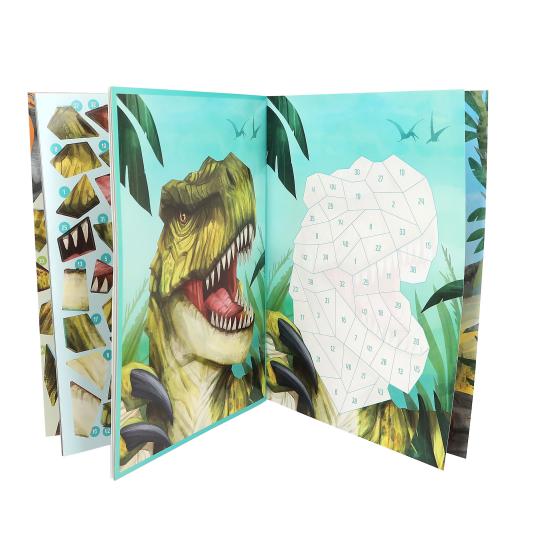DINO WORLD - NUMBER STICKERS