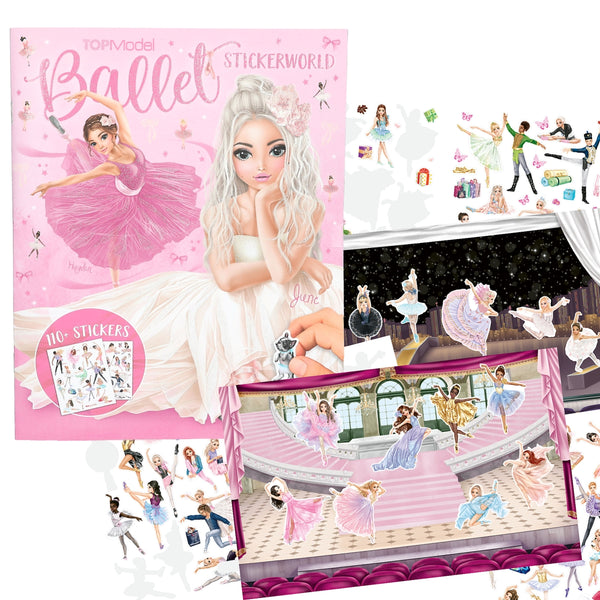 TOP MODEL - BALLET STICKERWORLD