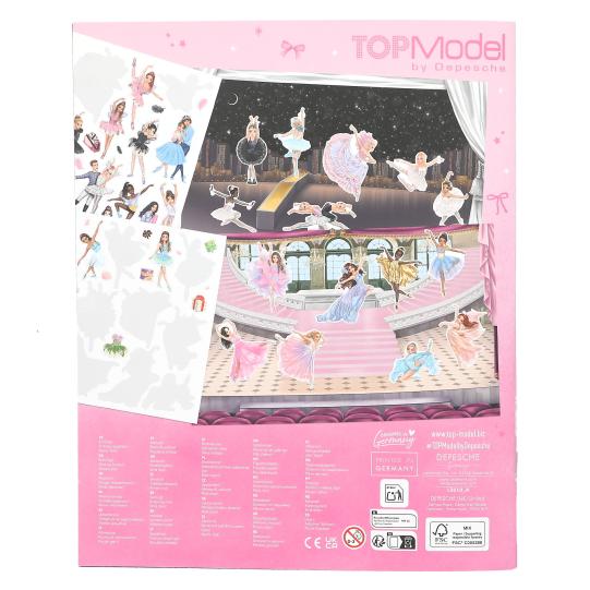 TOP MODEL - BALLET STICKERWORLD