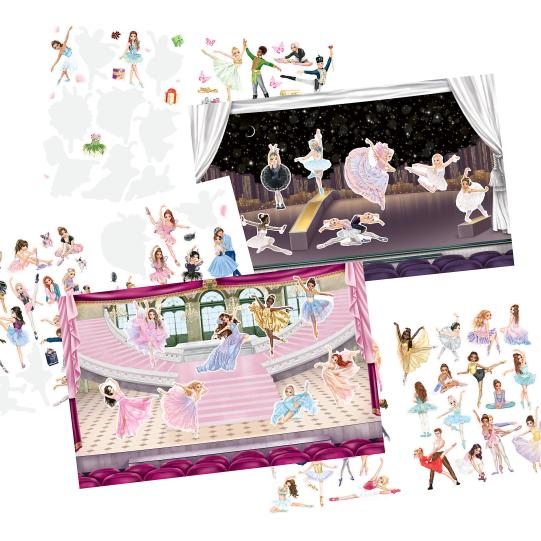 TOP MODEL - BALLET STICKERWORLD