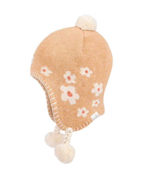TOSHI - ORGANIC EARMUFF BEANIE MYSTICAL JASMINE