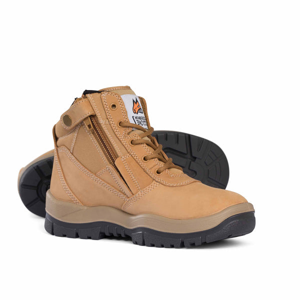MONGREL - NON-SAFETY SIDE ZIP BOOT WHEAT 961050