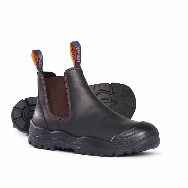 MONGREL - SAFETY PREMIUM ELASTIC SIDE BOOT W/SCUFF CLARET 545030