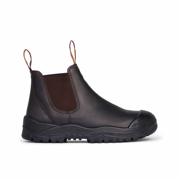 MONGREL - SAFETY PREMIUM ELASTIC SIDE BOOT W/SCUFF CLARET 545030