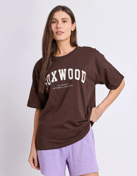 FOXWOOD - INTERVAL TEE COFFEE BEAN