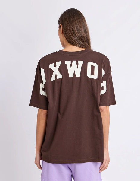 FOXWOOD - INTERVAL TEE COFFEE BEAN