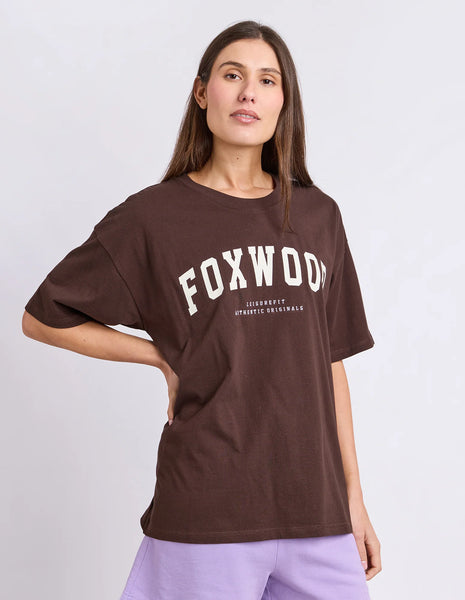 FOXWOOD - INTERVAL TEE COFFEE BEAN