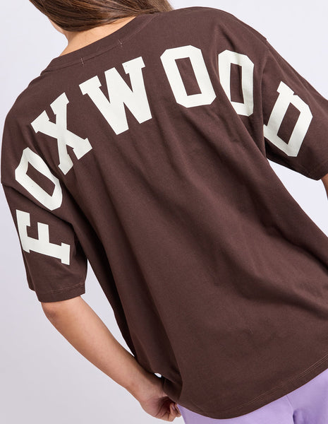 FOXWOOD - INTERVAL TEE COFFEE BEAN