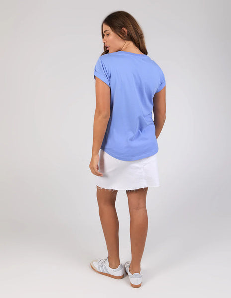 FOXWOOD - SIGNATURE TEE NEON BLUE