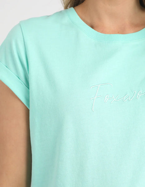 FOXWOOD - SIGNATURE TEE NEON MINT