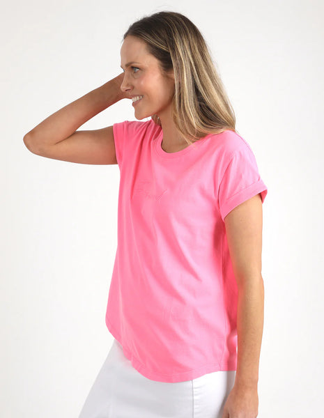 FOXWOOD - SIGNATURE TEE NEON ROSE