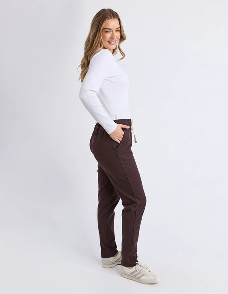 FOXWOOD - MONDAY PANT COFFEE
