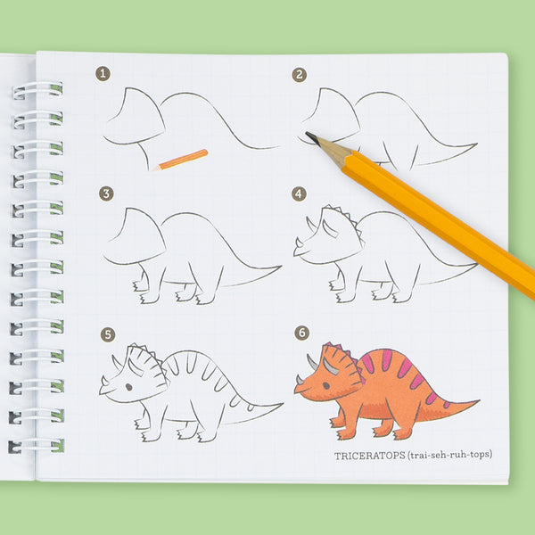HOW TO DRAW - DINOSAURS