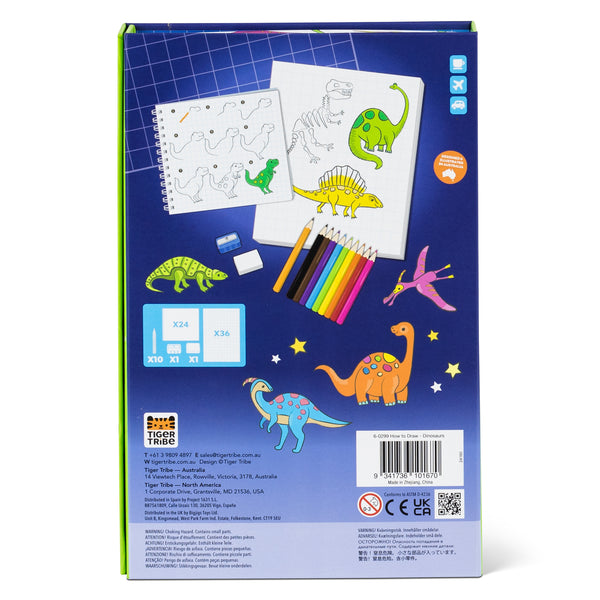 HOW TO DRAW - DINOSAURS
