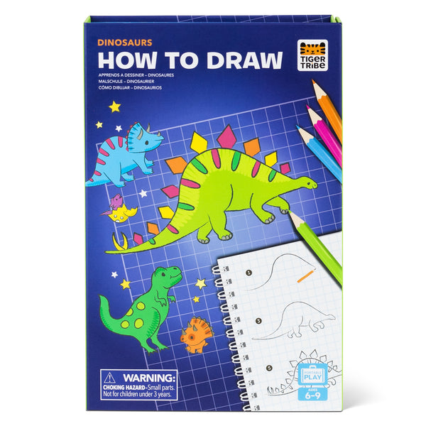 HOW TO DRAW - DINOSAURS