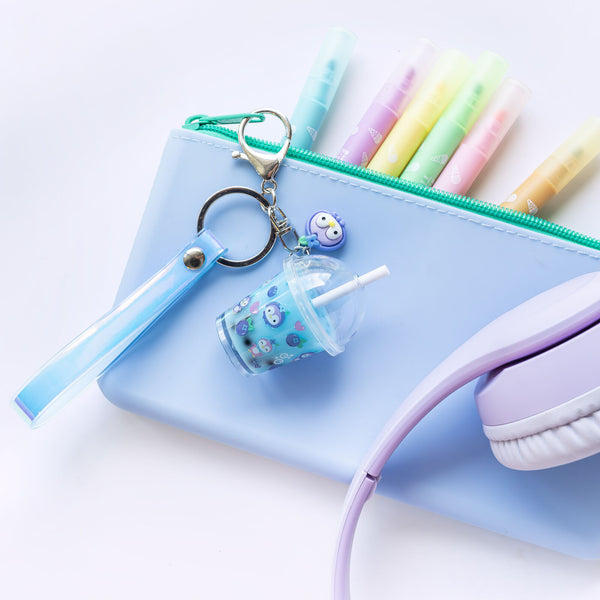 TIGER TRIBE - BAG CHARM KIT BLUEBERRY BUBBLE TEA