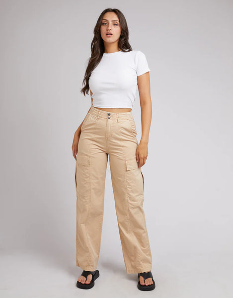 AAE - JESSIE CARGO PANT TAN