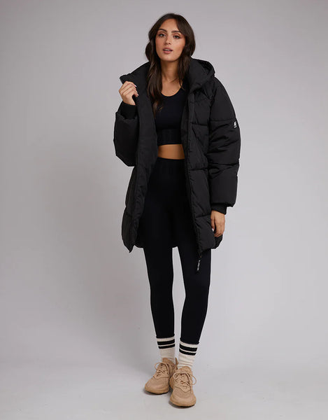 AAE - REMI LUXE MIDI PUFFER BLACK