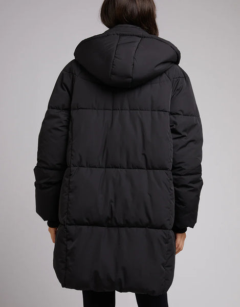 AAE - REMI LUXE MIDI PUFFER BLACK