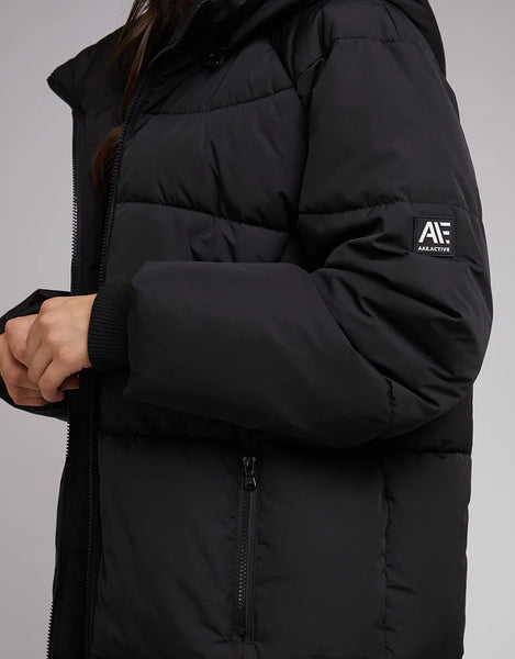 AAE - REMI LUXE MIDI PUFFER BLACK