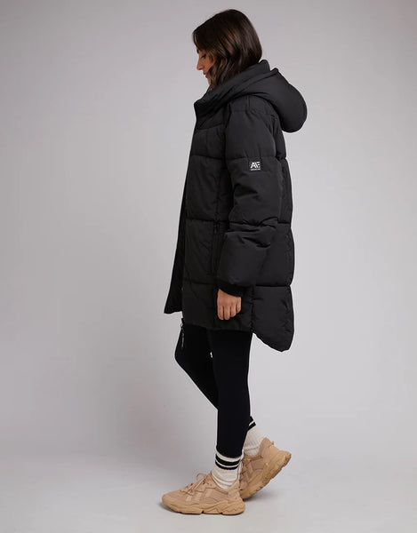 AAE - REMI LUXE MIDI PUFFER BLACK