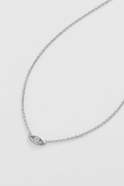 EVIL EYE NECKLACE GOLD/SILVER
