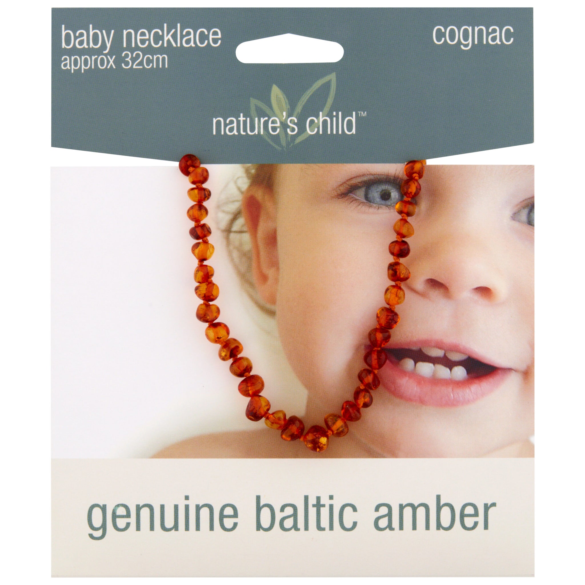 AMBER NECKLACE - COGNAC