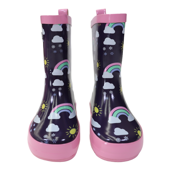 GUMBOOTS - SUNSHINE & RAINBOWS PEACOAT