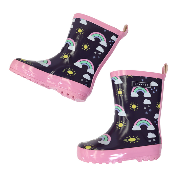 GUMBOOTS - SUNSHINE & RAINBOWS PEACOAT