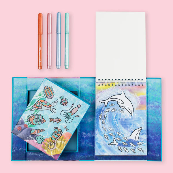 TIGER TRIBE - COLOURING SET SEA LIFE