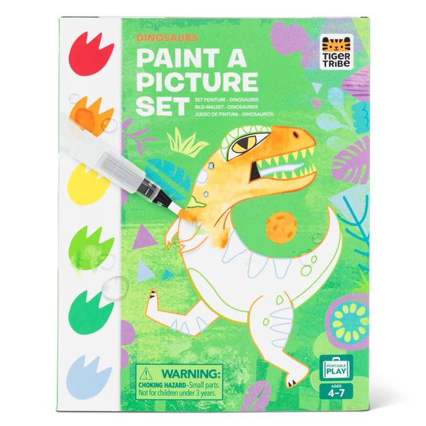 PAINT A PICTURE SET - DINOSAURS