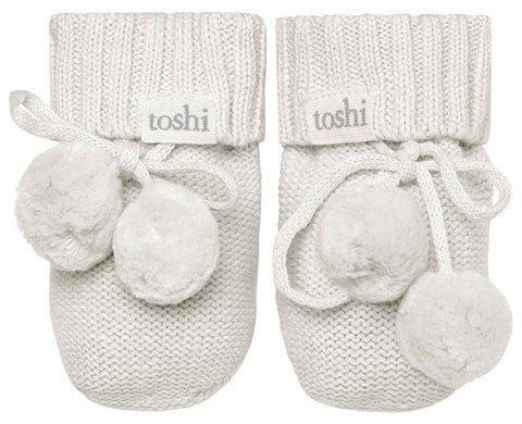 TOSHI - ORGANIC BOOTIES PEBBLE