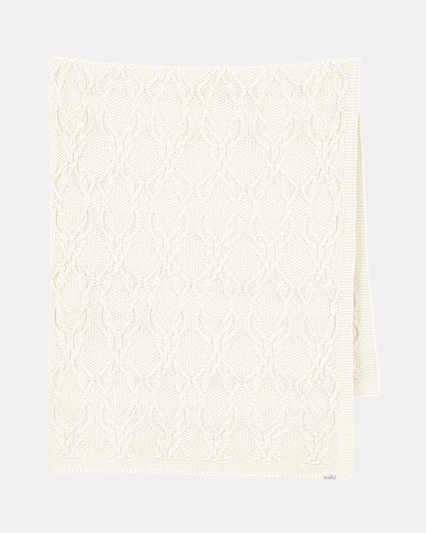 TOSHI - ORGANIC BLANKET BOWIE CREAM