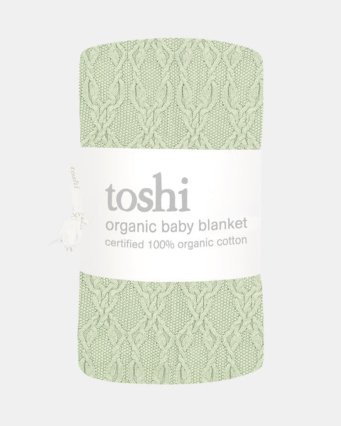 TOSHI - ORGANIC BLANKET BOWIE MATCHA