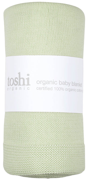 TOSHI - ORGANIC BLANKET SNOWY MIST