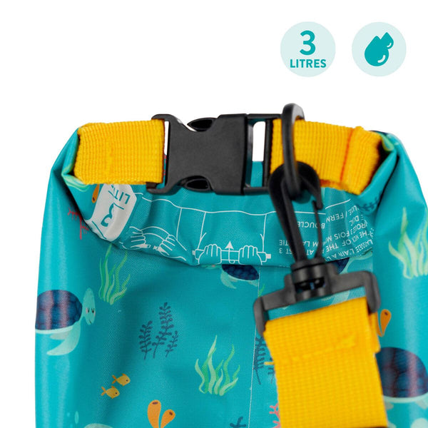 LEGAMI DRY BAG 3L - SEA TURTLE