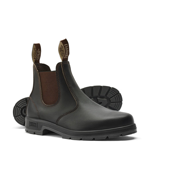 MONGREL - NON-SAFETY K9 ELASTIC SIDE BOOT CLARET K91030