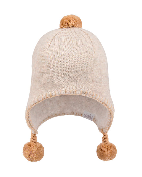 TOSHI - ORGANIC EARMUFF BEANIE PUPPY DOG