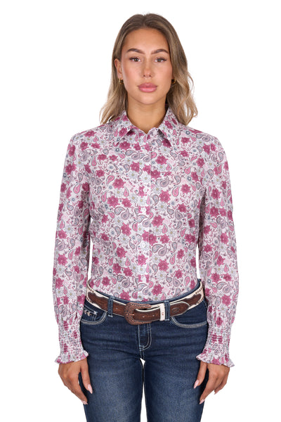 PURE WESTERN - WMNS MARSHA LS SHIRT
