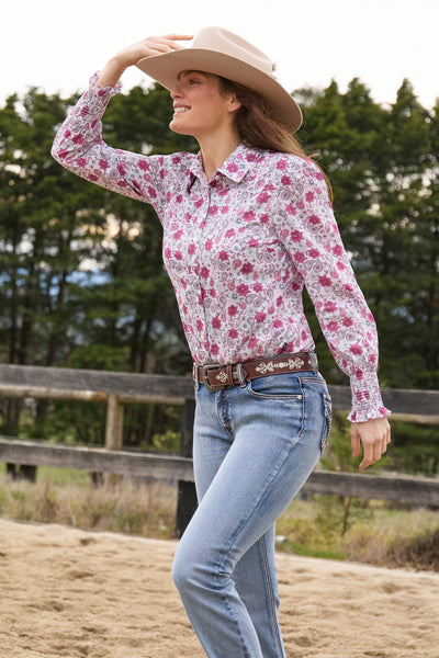 PURE WESTERN - WMNS MARSHA LS SHIRT