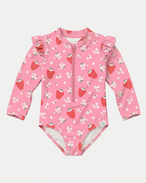 TOSHI - SWIM ONESIE TWINKLE STRAWBERRY