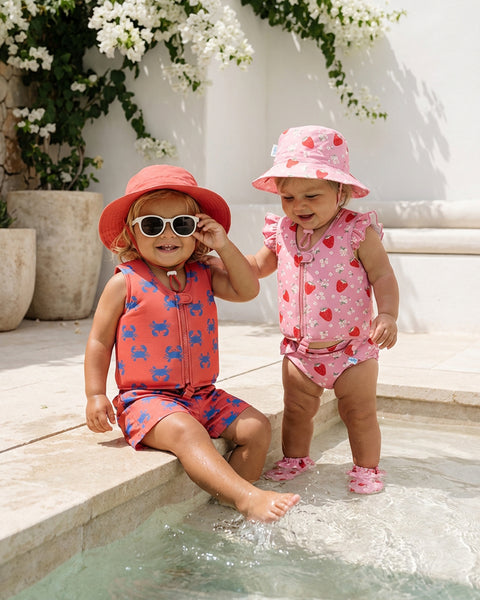 TOSHI - SWIM FLOAT VEST TWINKLE STRAWBERRY
