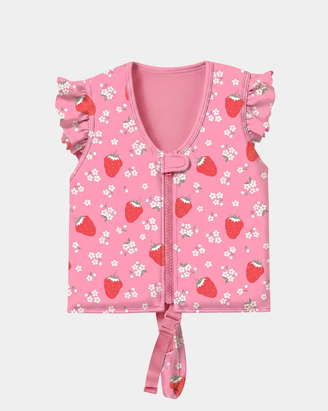 TOSHI - SWIM FLOAT VEST TWINKLE STRAWBERRY
