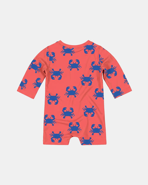 TOSHI - SWIM ONESIE PIRATE MUD CRABS