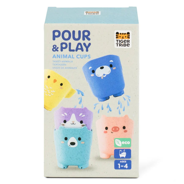 POUR & PLAY ANIMAL CUPS