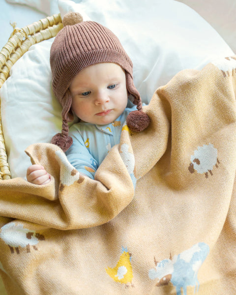 TOSHI - ORGANIC BABY BLANKET MYSTICAL