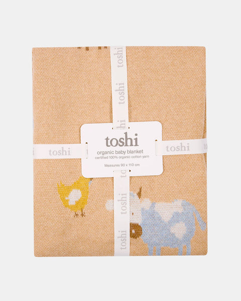 TOSHI - ORGANIC BABY BLANKET MYSTICAL
