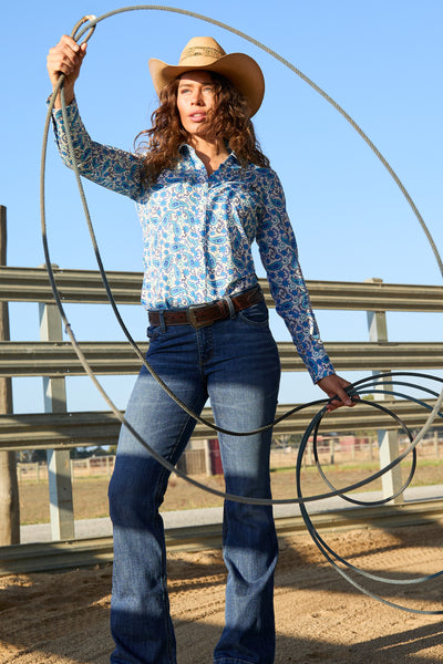PURE WESTERN - WMNS ALISSA LS SHIRT