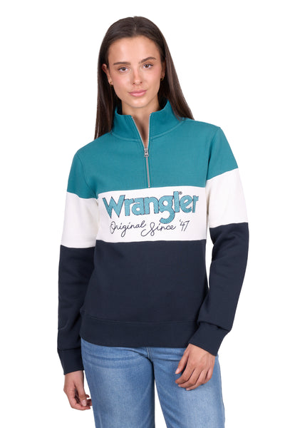 WRANGLER - WMNS DANA 1/4 ZIP PULLOVER